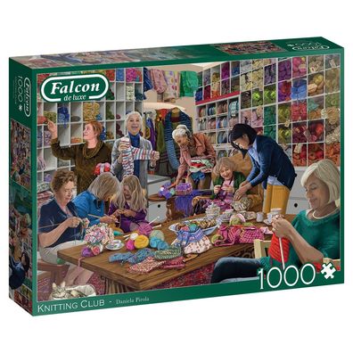 Falcon 11369 The Knitting Club 1000 Teile Puzzle