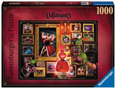 Ravensburger 15026 Disney Villainous Queen of Hearts 1000 Teile Puzzle