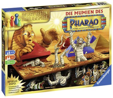 Ravensburger 26752 Die Mumien des Pharao, Familienspiel