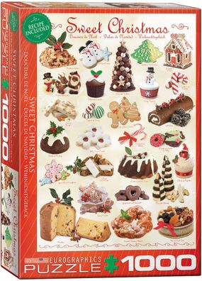 EuroGraphics 6000-0433 Weihnachtsgebäck 1000 Teile Puzzle