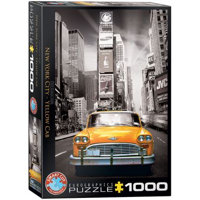 EuroGraphics 6000-0657 New York City Yellow Cab 1000 Teile Puzzle