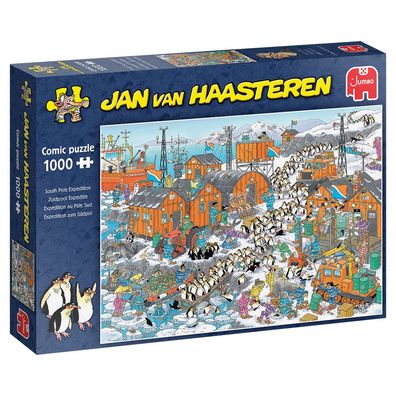 JUMBO 20038 Jan van Haasteren Expedition zum Südpol 1000 Teile Puzzle