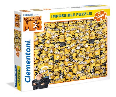 Clementoni 39408 Despicable Me 3 Minions 1000 Teile Puzzle