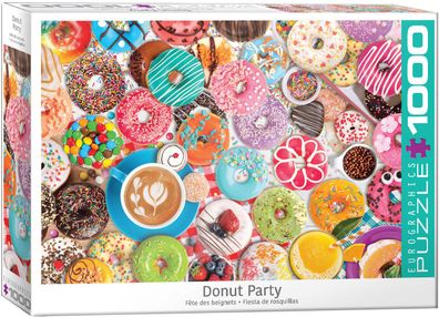 EuroGraphics 6000-5602 Donut Party 1000 Teile Puzzle