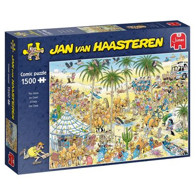 Jumbo 19059 Jan van Haasteren Die Oase 1500 Teile Puzzle