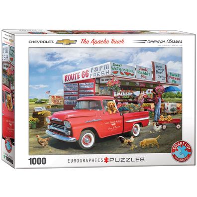 EuroGraphics 6000-5337 The Apache Truck von Greg Giordano 1000 Teile Puzzle