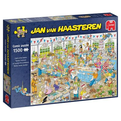 Jumbo 19077 Jan van Haasteren Backe, backe, Kuchen 1500 Teile Puzzle