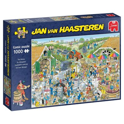 Jumbo 19095 Jan van Haasteren Auf dem Weingut 1000 Teile Puzzle
