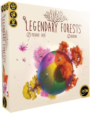 IELLO 515439 Legendary Forests, Legespiel
