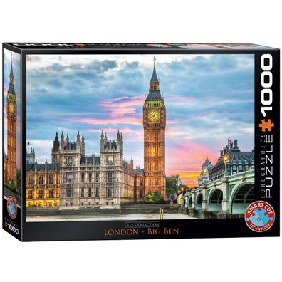 EuroGraphics 6000-0764 London Big Ben 1000-Teile Puzzle
