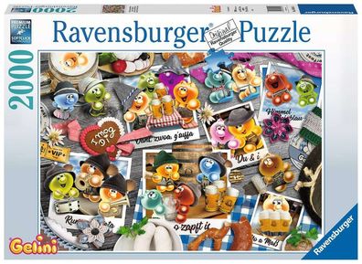 Ravensburger 16014 Gelini auf dem Oktoberfest 2000 Teile Puzzle