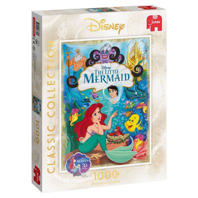 Jumbo 18822 The Little Mermaid Classic Collection 1000 Teile Puzzle