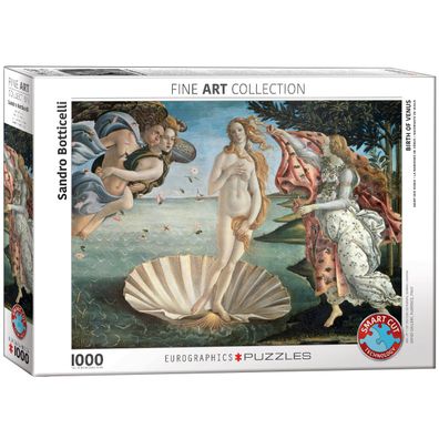 EuroGraphics 6000-5001 Die Geburt der Venus von Sandro Botticelli 1000 Teile Puzzle