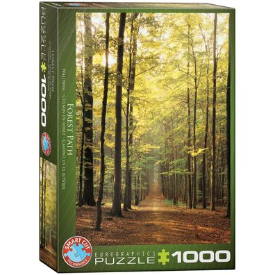 EuroGraphics 6000-3846 Waldweg 1000 Teile Puzzle
