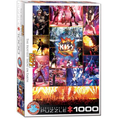 EuroGraphics 6000-5306 KISS The Hottest Show on Earth 1000 Teile Puzzle