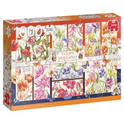 JUMBO 18852 Premium Collection – Janneke Brinkman, Holländische Tulpen (1000 Teile)