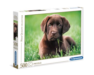 Clementoni 35072 High Quality Collection Chocolate Puppy 500 Teile Puzzle