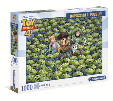 Clementoni 39499 Toy Story 4 Impossible 1000 Teile Puzzle