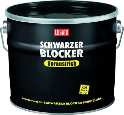 Lugato Schwarzer Blocker Voranstrich 2,5 ltr.
