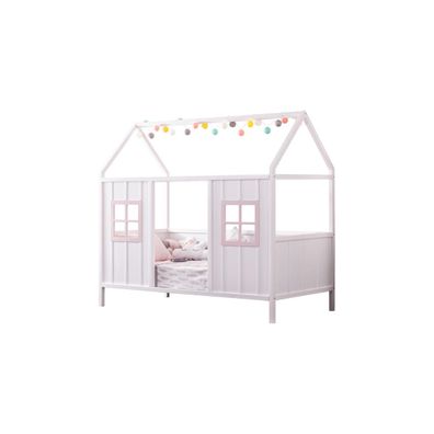 Odacix Kinder Hausbett Bodrum 90x190 cm Pink