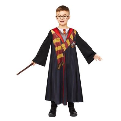 Harry Potter Jungen Kinderkostüm Dlx-Set Alter 10-12 Jahre Hogwarts Gewand Robe