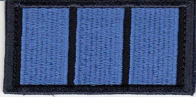 Polizei Dienstgradabzeichen / Funktionsabzeichen Klett Großverbandsführer (Blau)