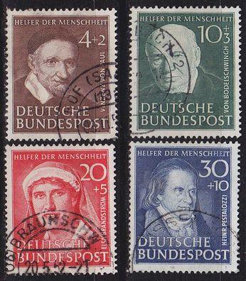 Germany BUND [1951] MiNr 0143-46 ( O/ used ) [02]