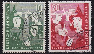 Germany BUND [1952] MiNr 0153-54 ( O/ used ) [01]