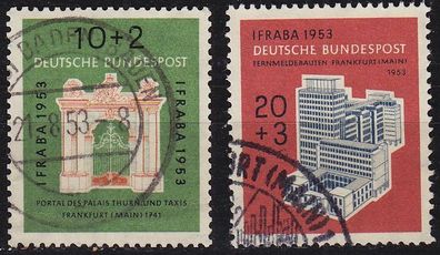 Germany BUND [1953] MiNr 0171-72 ( O/ used ) [02]