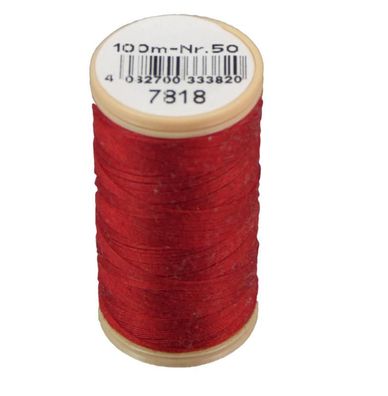 Nähfaden COATS Cotton merc. 50/100m Farbe 7818