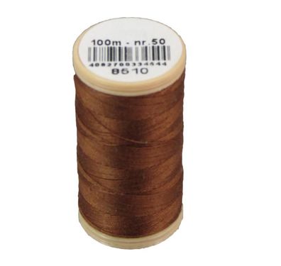 Nähfaden COATS Cotton merc. 50/100m Farbe 8510