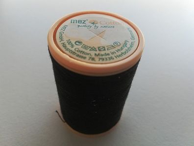 COATS Cotton merc. 50/450m - Farbe 9750 schwarz