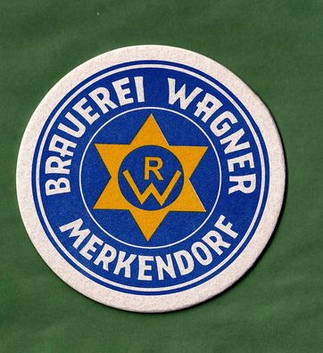 Brauerei Wagner Merkendorf - ungebrauchter Bierdeckel