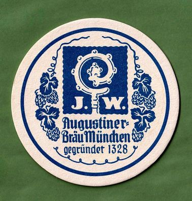 Augustiner Bräu - München - ungebrauchter Bierdeckel