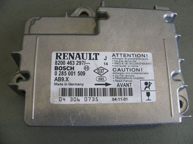 Renault MODUS (F/ JP0 ) 1.4 04-08 Steuergerät Airbag Airbagsteuergerät 8200463297