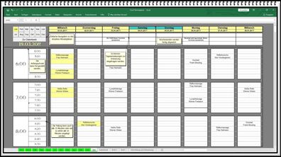 Terminplaner Digital Software Zeitplaner Terminkalender Systemplaner Einsatzplaner