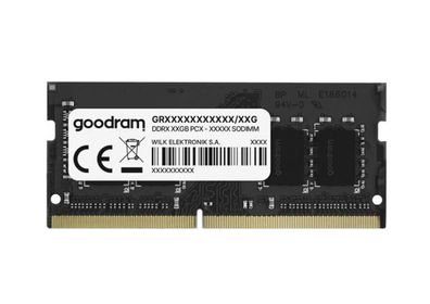 Goodram Arbeitsspeicher 16GB DDR4 RAM 3200MHz CL22 SODIMM DR GR3200S464L22/16G