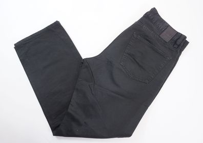 HUGO BOSS Herren Jeans Arkansas W33 L30 33/30 schwarz colored gerade Stoff F798