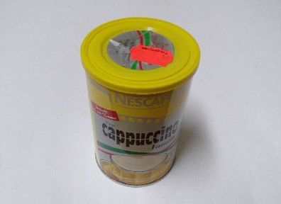 Nescafé Löslicher Cappuccino Vanilla 1998 Blechdose Metalldose Leere Kaffeedose