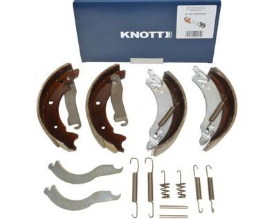 1 Satz Knott Bremsbacken 20-2710 Hydraulik Bremse 200 x 50 für 1 Achse