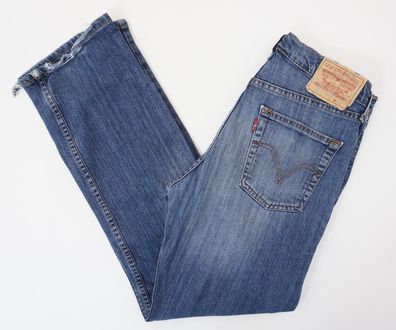 Levis Levi's Jeans Hose 751 W31 L30 31/30 blau stonewashed gerade Denim E196