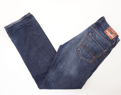 Tommy Hilfiger Jeans Willson W31 L32 31/32 blau dunkelblau stonewash Denim E1696