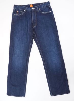 HUGO BOSS ORANGE HB2 Jeans W32 L32 32/32 blau dunkelblau denim distressed E3115
