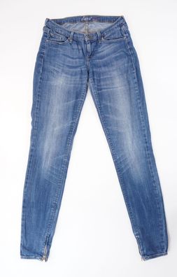 Levis Levi's 680 Damen Jeans Hose W26 L34 26/34 blau stonewashed Stretch E3015