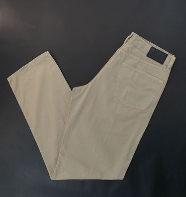 HUGO BOSS Jeans Hose Arkansas W36 L34 36/34 beige Gerade Gabardine E3242