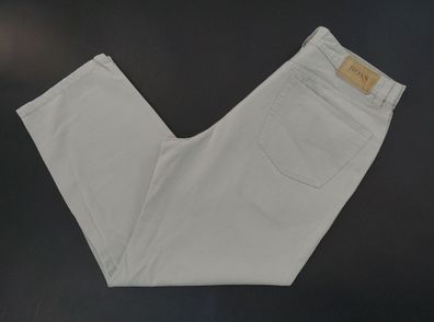 HUGO BOSS Jeans Hose W33 L28 33/28 beige Gerade Garbadine E3279
