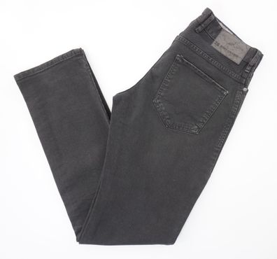 HUGO BOSS ORANGE Jeans Hose W33 L34 33/34 schwarz Gerade Denim E3386