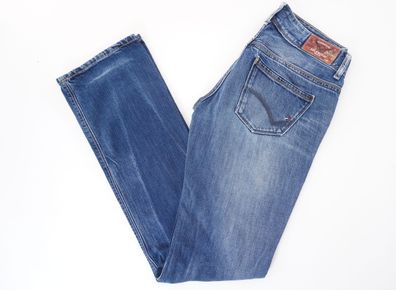 Tommy Hilfiger Ruby Straight Damen Jeans W28 L34 28/34 blau stonewashed E3856
