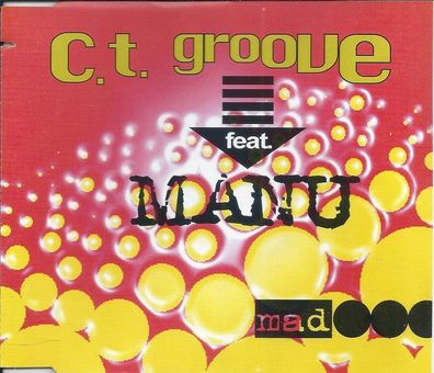 CD-Maxi: C.T. Groove feat. Manu: Mad (1996) ZYX 8358-8