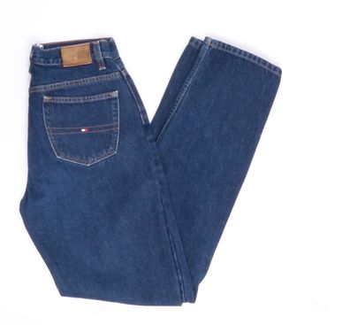 Tommy Hilfiger Jeans Hose W27 L34 blau stonewashed 27/34 Straight JA6458